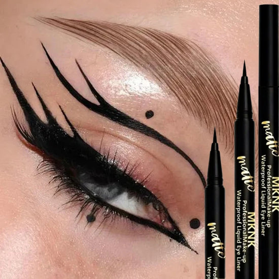 1/2/3Pcs Quick-Drying Eyeliner Pencils Makeup Black Ultra-Fine Smudge-Proof Liquid Eyeliner Pen Lasting Waterproof Eye Liner