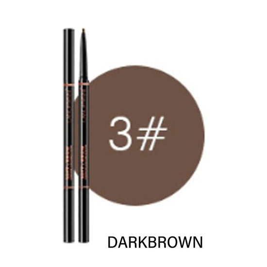 New Smudgeproof Eyebrow Pencil Waterproof Natural Eyebrow Pen Double Head Easy Coloring Brow Enhancer
