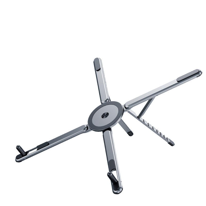 Support 3-en-1 Universel – Téléphone, Tablette & Ordinateur Portable | Aluminium Réglable